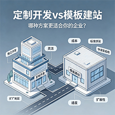 荆州建站-定制开发vs模板建站:哪种方案更适合你的企业?