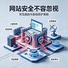 荆州建站-网站安全不容忽视:常见威胁与基础防护策略