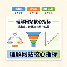 荆州建站-理解网站核心指标：跳出率、转化率与用户粘性