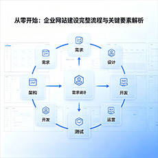 荆州建站-从零开始:企业网站建设完整流程与关键要素解析