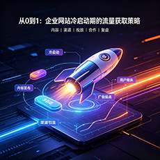 荆州建站-从0到1:企业网站冷启动期的流量获取策略