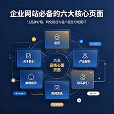 荆州建站-企业网站必备的六大核心页面